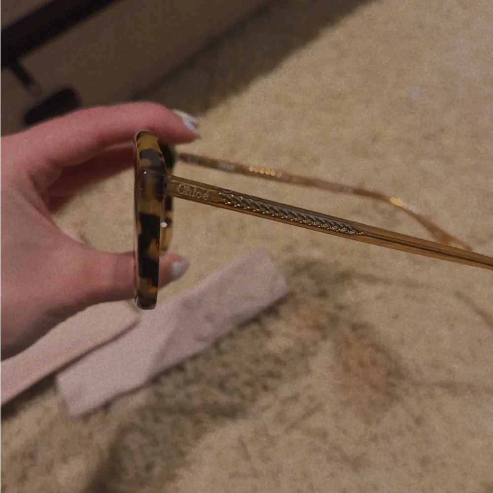 Chloe Tortoiseshell Sunglasses - Picture 6 of 7